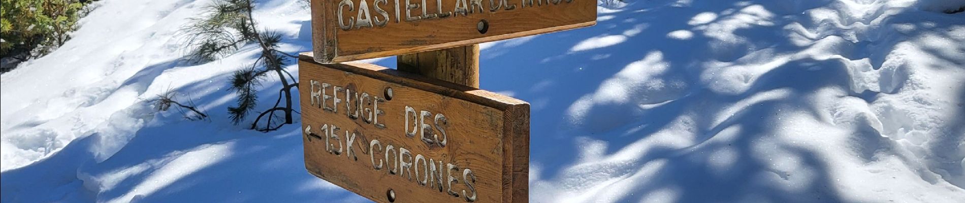 Tour Wandern Valcebollère - refuge corones  - Photo