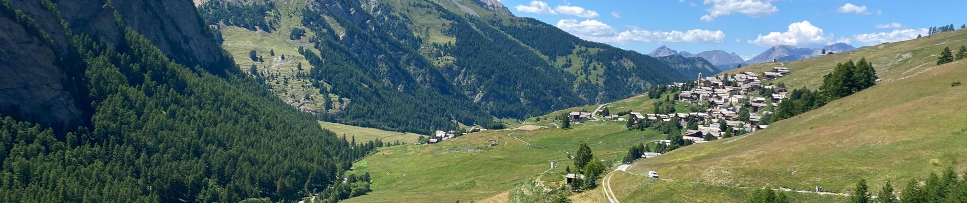 Excursión Bici eléctrica Molines-en-Queyras - Le Coin Pic Château Renard Refugd et lac de la Blanche et tête - Photo