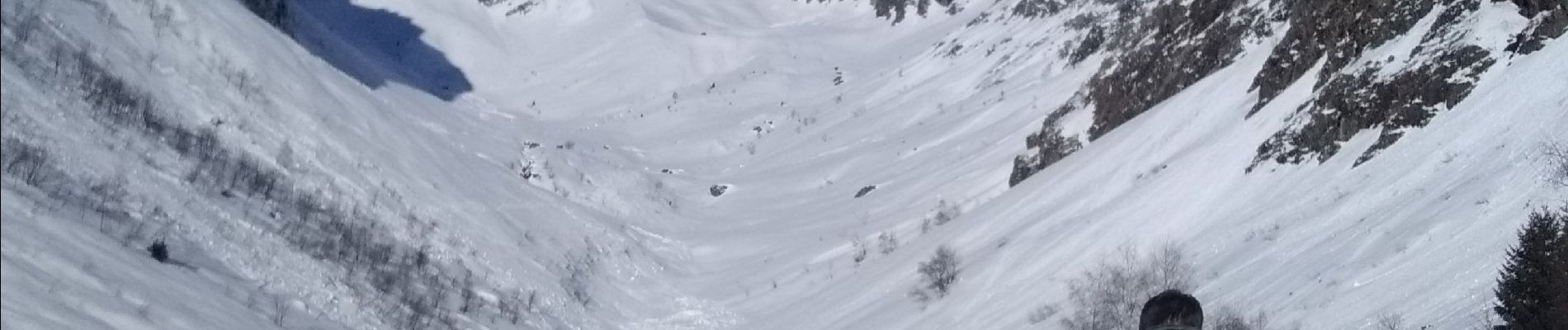 Percorso Sci alpinismo Saint-Colomban-des-Villards - Roc de Pellegrin par la combe des riches - Photo