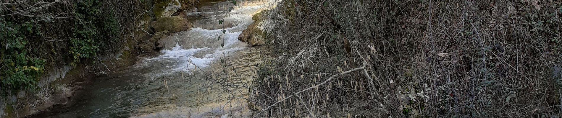 Tour Wandern Virieu-le-Grand - cascade de Clairefontaine - Photo