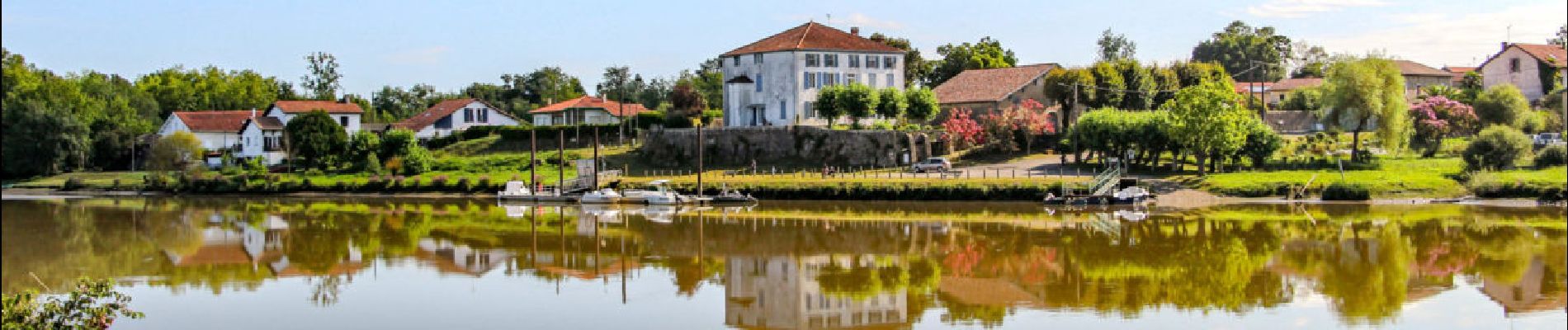 Tour Wandern Port-de-Lanne - Chateau du Bec de Gave et bords de l'Adour - Photo