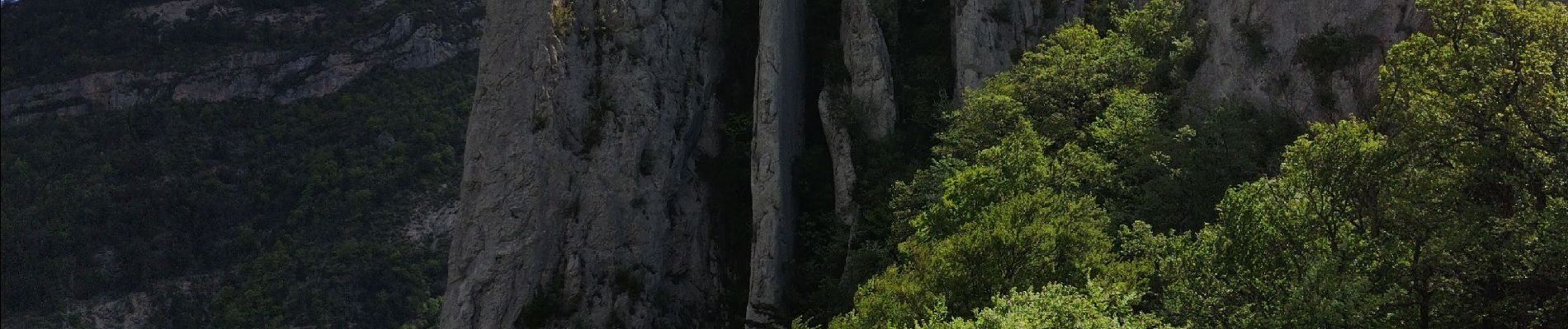 Randonnée Marche Pennes-le-Sec - les lames de Pennes  - Photo