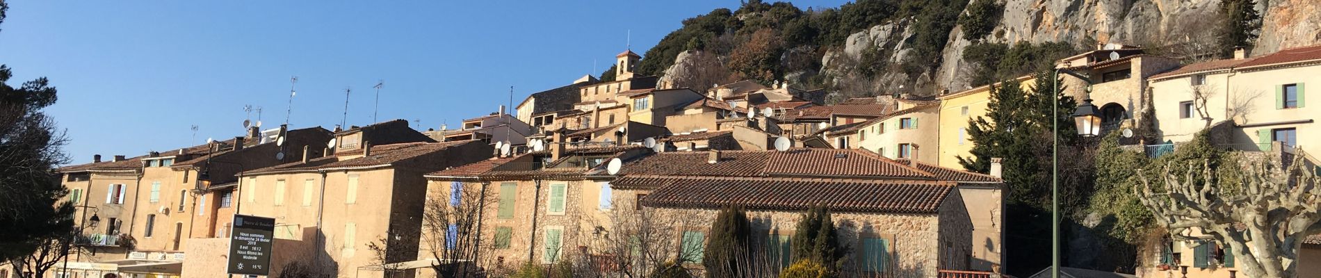 Tour Wandern Bauduen - Bauduen: Le tour de 