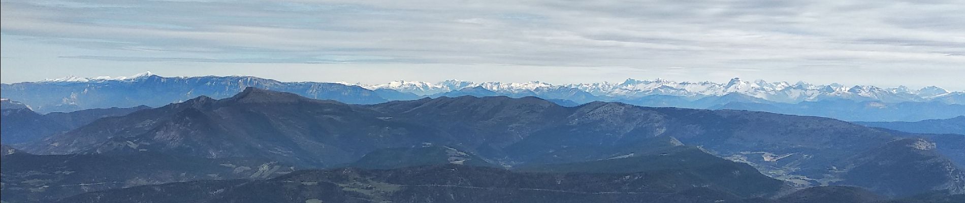 Tocht Stappen Gumiane - le merlu, Montagne d'Angèle depuis col de lescou - Photo