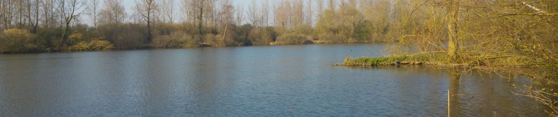 Tour Wandern Oisy-le-Verger - boucle des etangs Ecourt St Quentin - Photo