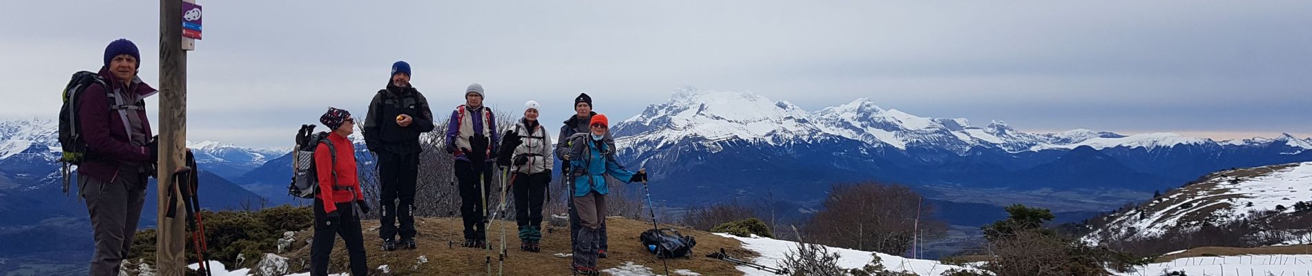 Tour Wandern La Motte-d'Aveillans - Les Signaraux - La Pierre Plantée  - Le Serre de L'Horizon - Le Col du Sénépy - Photo