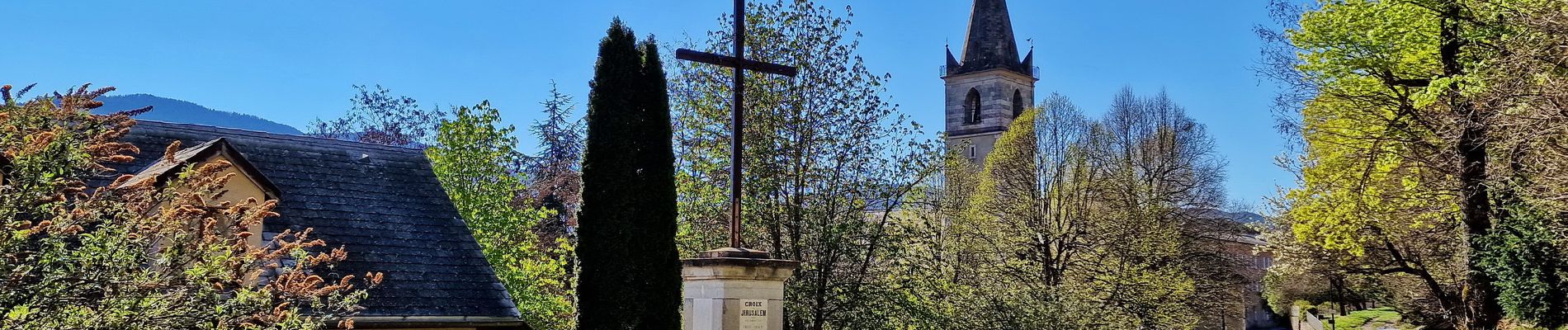 Percorso Marcia Saint-Étienne-le-Laus - ND du Laus, Col de l'Ange, Pas du Lièvre - Photo