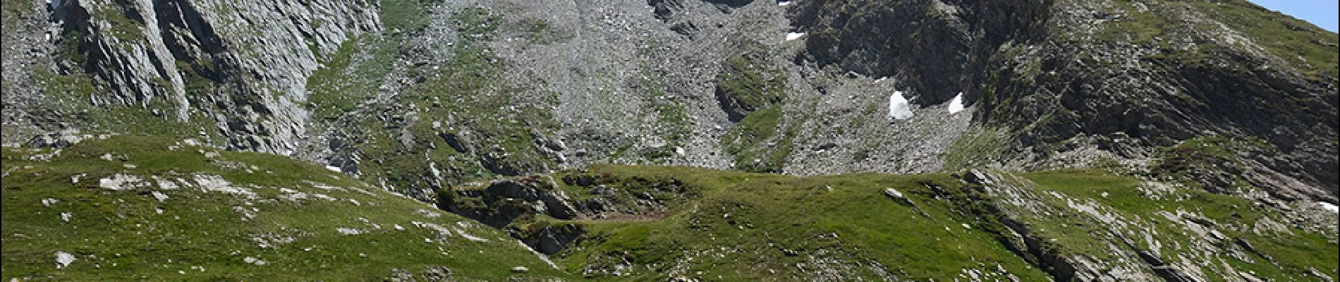 Excursión Senderismo Abriès-Ristolas - L'Échalp - Lacs Égorgéou et Baricle - Photo