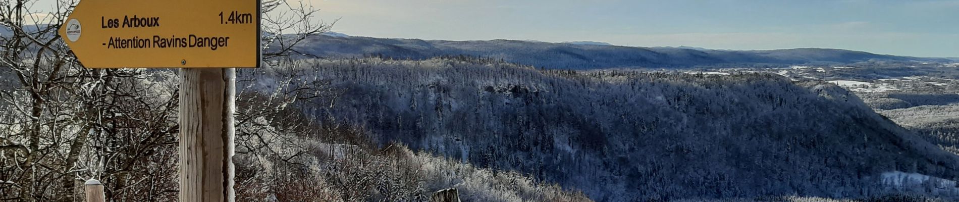 Percorso Racchette da neve Foncine-le-Haut - Foncine le Haut Le Bayard 12km 20200119 - Photo