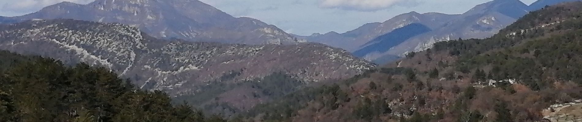 Randonnée Marche Châteauneuf-de-Bordette - les crêtes de l essayon - Photo