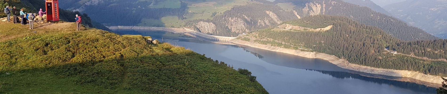 Tocht Stappen Beaufort - Beaufortain: Autour de La Pierra Menta: J5 - Plan Mya - La Coire - Photo