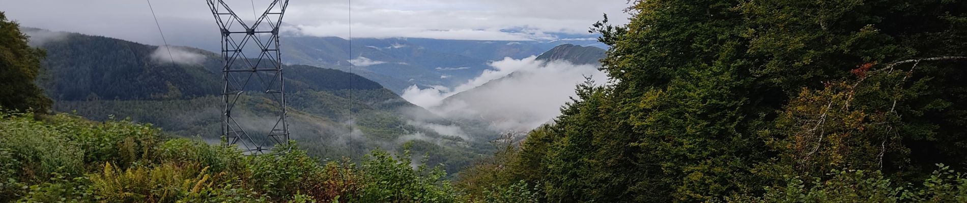 Tocht Stappen Caussou - le col des canons - Photo