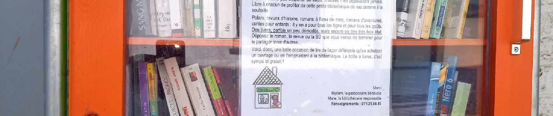 Punto di interesse Ham-sur-Heure-Nalinnes - Boite à livres - Photo