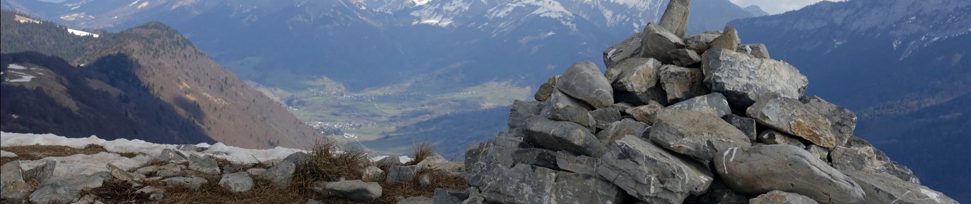 Tour Wandern Saint-Pierre-d'Albigny - Mont-Morbié-Frêne2021-03-05 001 - Photo