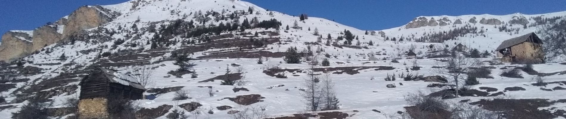 Tocht Ski randonnée Saint-Étienne-de-Tinée - Las Donnas et baisse du Colombier - Photo