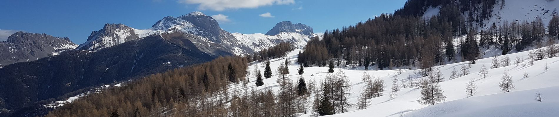 Tocht Ski randonnée Méolans-Revel - Crête des Gliérettes - Photo