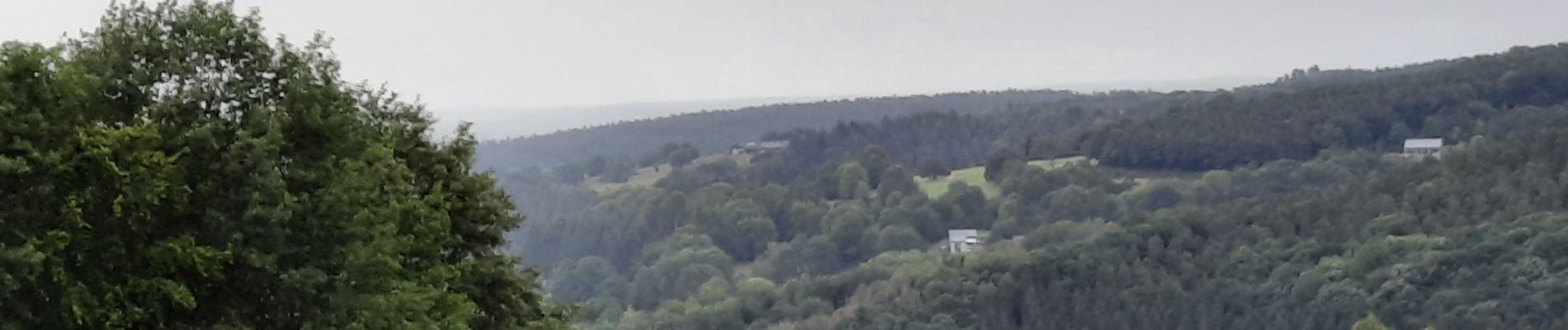 Tocht Stappen Aywaille - Château de Harze, St Roch, Rouge minière,  Ernonheid, capelle st Anne Harze - Photo