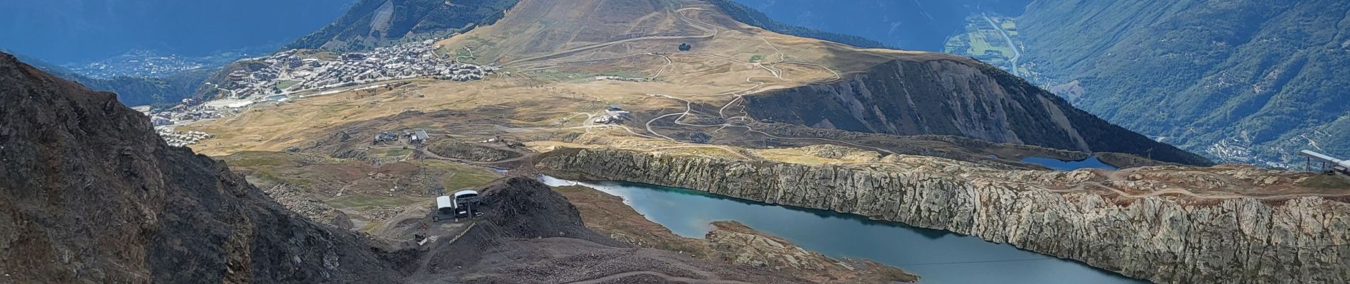 Tour Motorrad Allemond - rando plateau d emparis - Photo