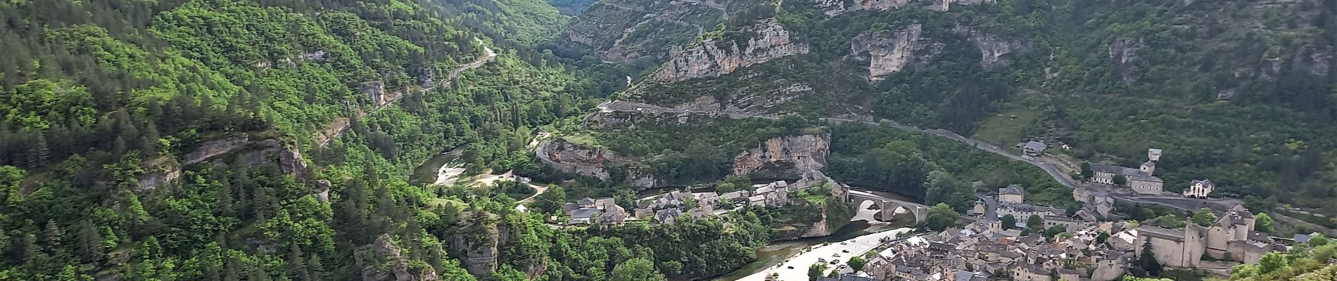 Punto di interesse Gorges du Tarn Causses - point-de-vue-St-Enimie - Photo