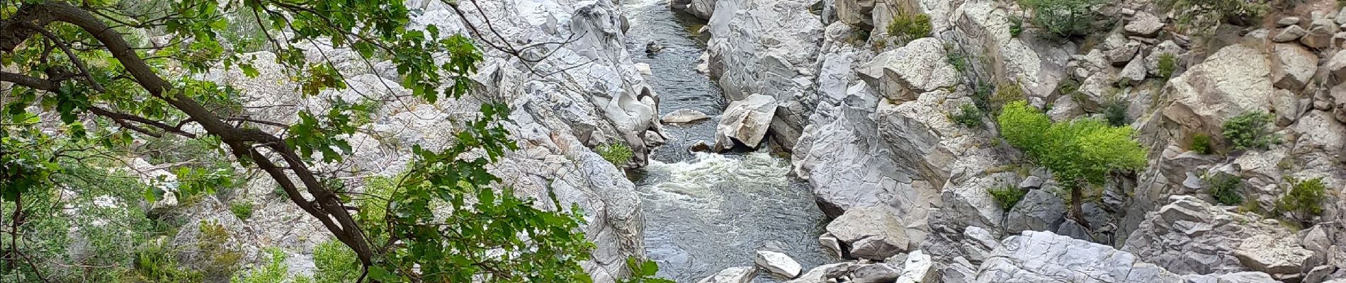 Percorso Marcia Rodès - Gorges de la Guillera - Photo