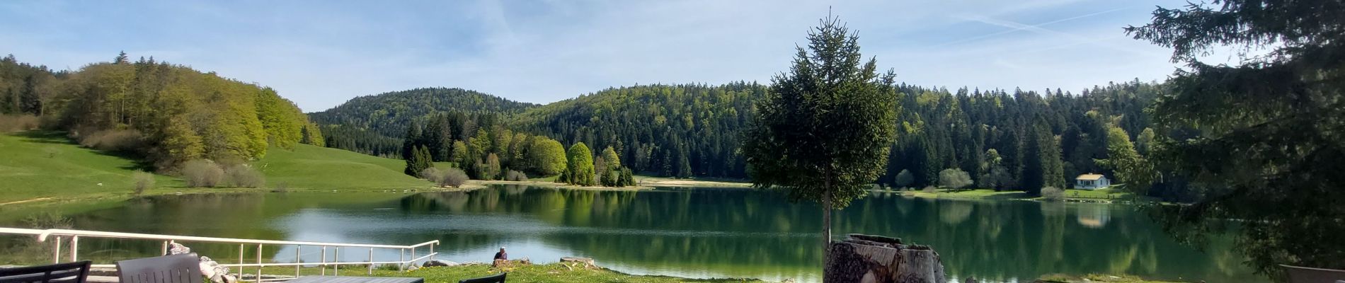 Point d'intérêt Charix - Le lac Genin - Photo