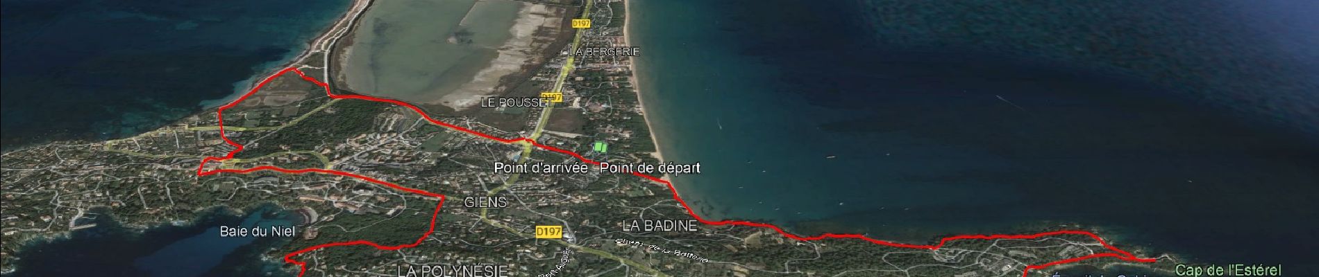 Trail Walking Hyères - SityTrail - presquile-de-giens-cote-est-france - Photo