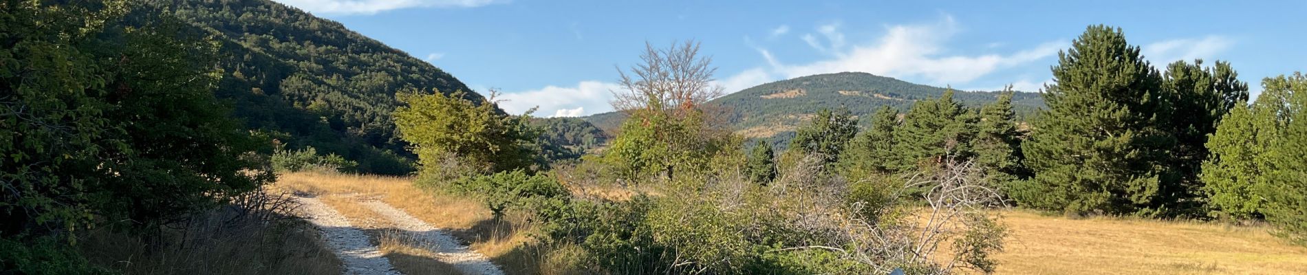 Tour Wandern La Rochegiron - Vières - Font Martine - La Blanchère - Photo