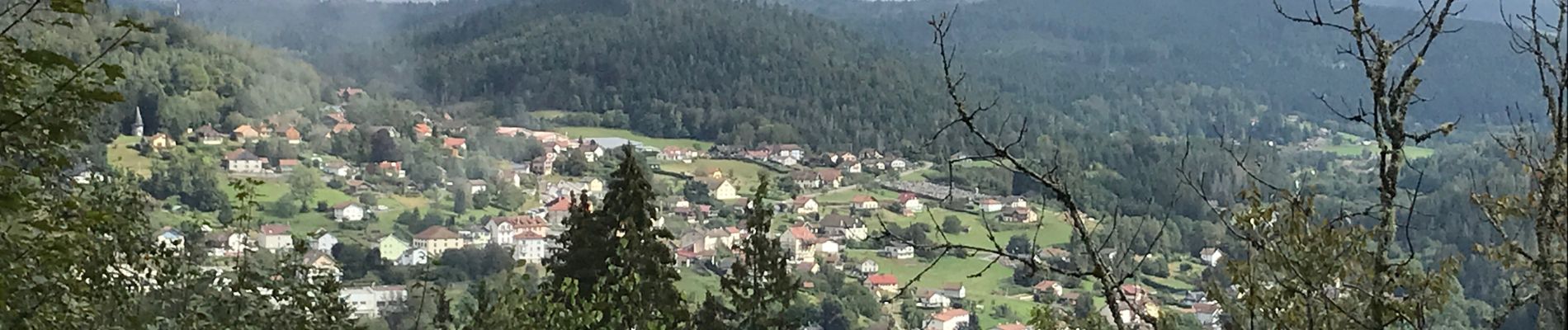 Tocht Stappen La Forge - La roche des corbeaux, La Forge  - Photo