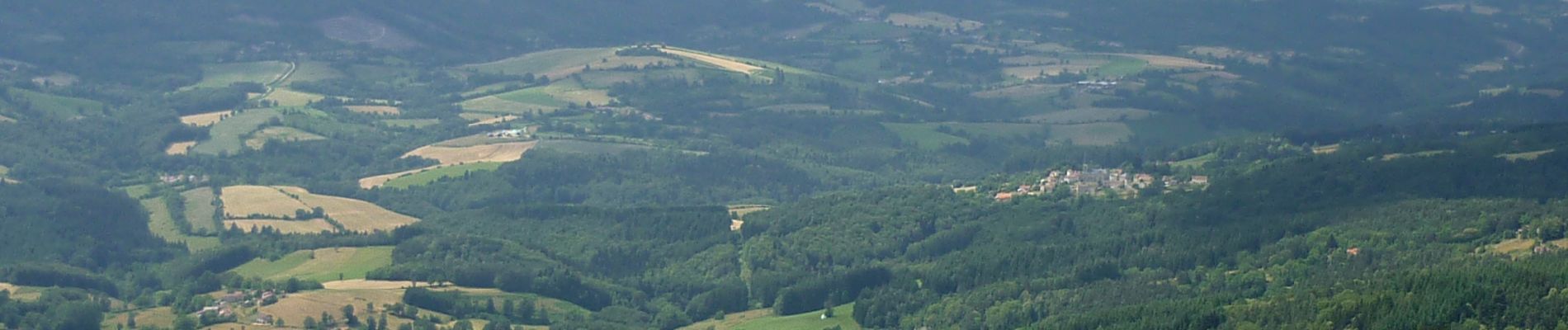 Percorso Mountainbike Saint-Nicolas-des-Biefs - Des Eoliennes au Gué de la Chaux - Photo