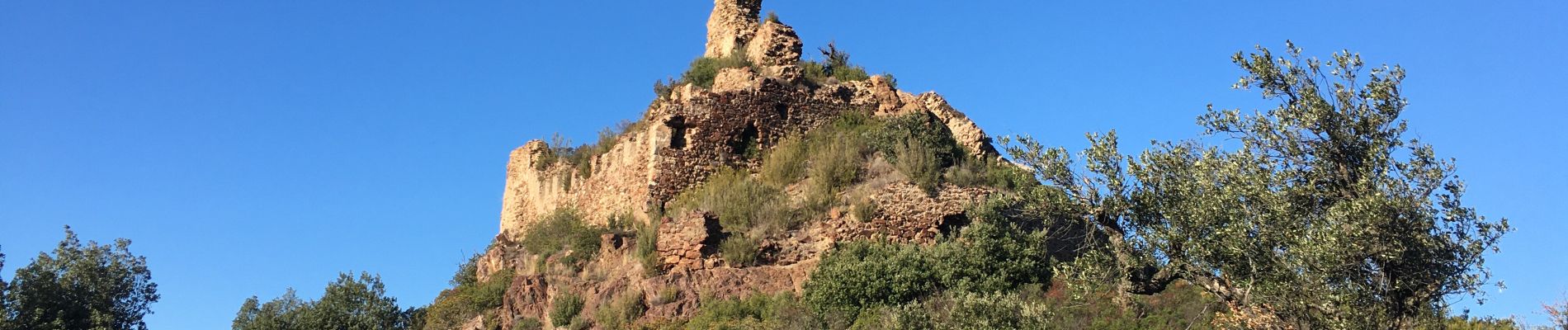 Tocht Stappen Darnius - Castell de M’ont Roig  - Photo