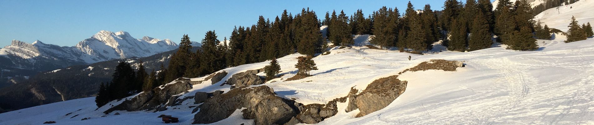 Randonnée Raquettes à neige La Clusaz - L’étale  - Photo