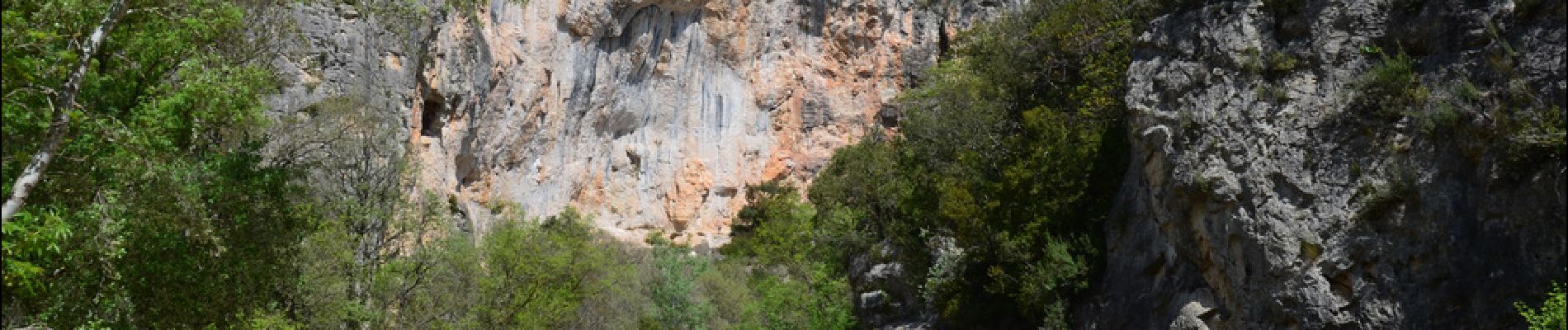 Excursión Senderismo Correns - Correns - Val Obscur - Rive de l'Argens - Grotte aux Fées - Châteauvert - Vallon Sourn - Photo