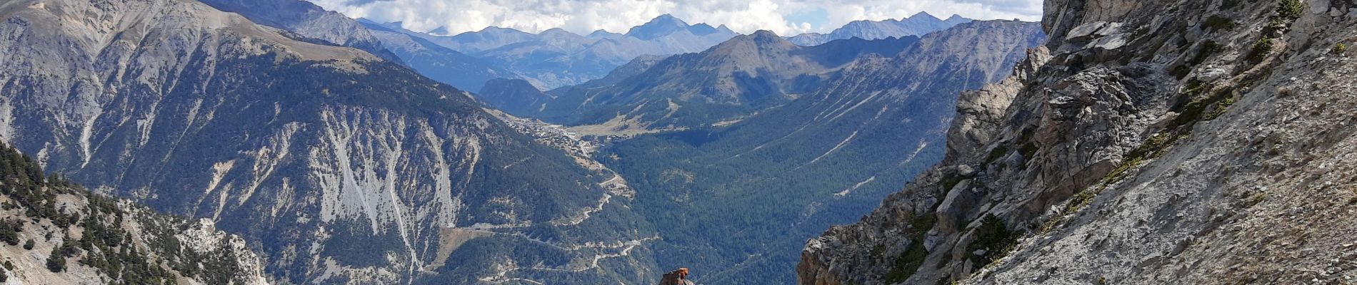 Tour Wandern Briançon - Serre des Aigles - presque petite Peyrolle - Photo