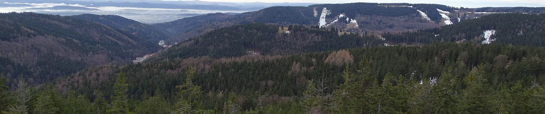 Percorso A piedi Jáchymov - [Ž] Popov – Lanovka na Klínovec - Photo