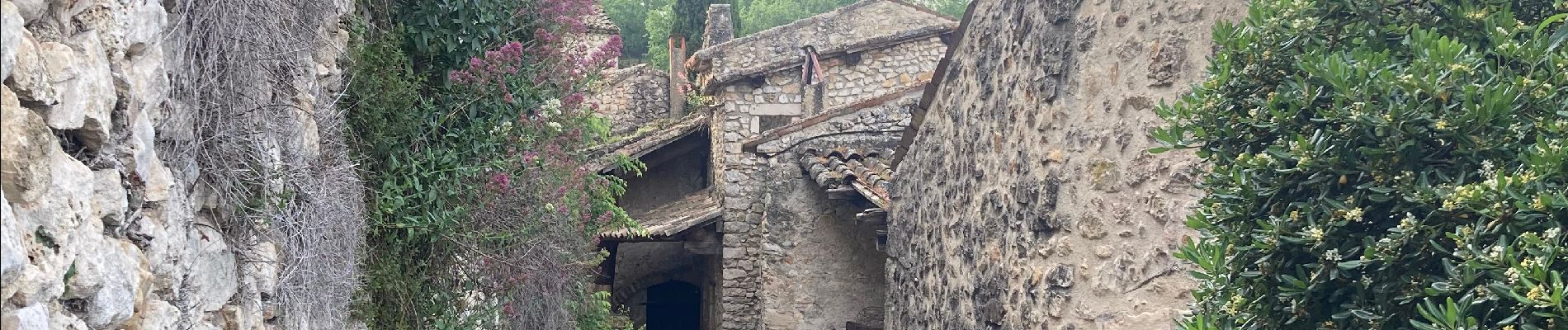 Randonnée Marche Rochegude - ROCHEGUDE - GROTTE DES CAMISARDS - Photo