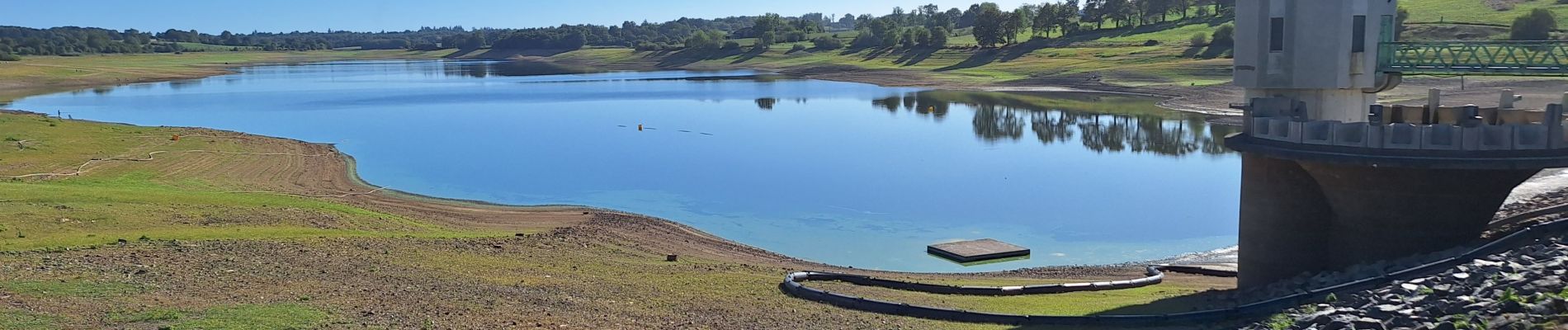 Randonnée Marche Lésignac-Durand - tour lac mas chaban - Photo