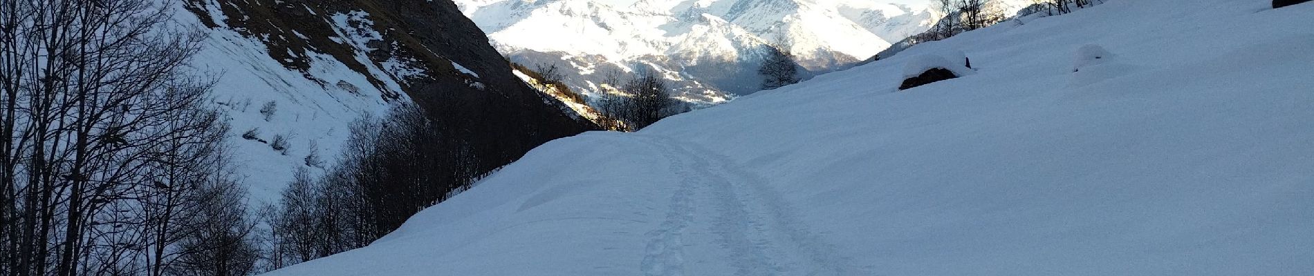 Trail Touring skiing Bourg-Saint-Maurice - La Torche en boucle  - Photo