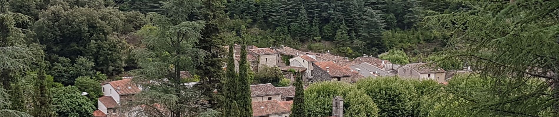 Percorso Marcia Saint-Laurent-le-Minier - St Laurent le Minier - cascade au village et grotte de l'Enjeau - Photo