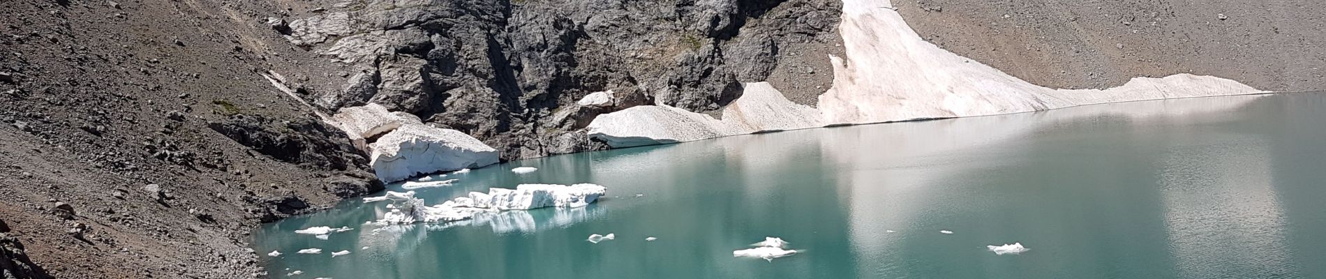 Trail Walking Vallouise-Pelvoux - lac de l'eychauda - Photo