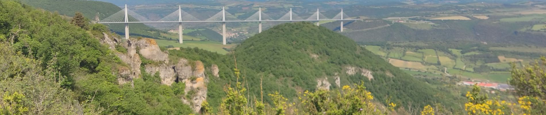 Trail Walking Creissels - Au dessus de Millau - Photo