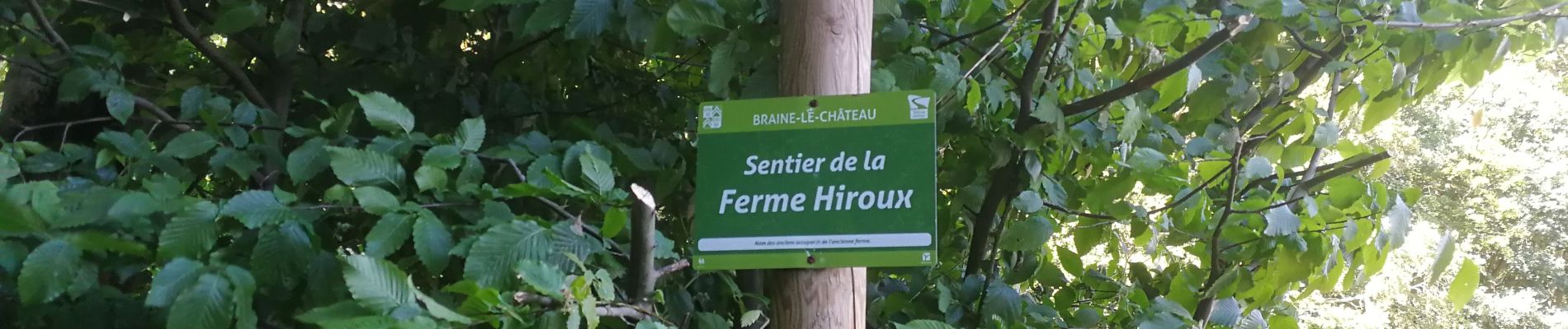 POI Ittre - Sentier de la ferme Hiroux (affichage Braine-Le-Château) - Photo