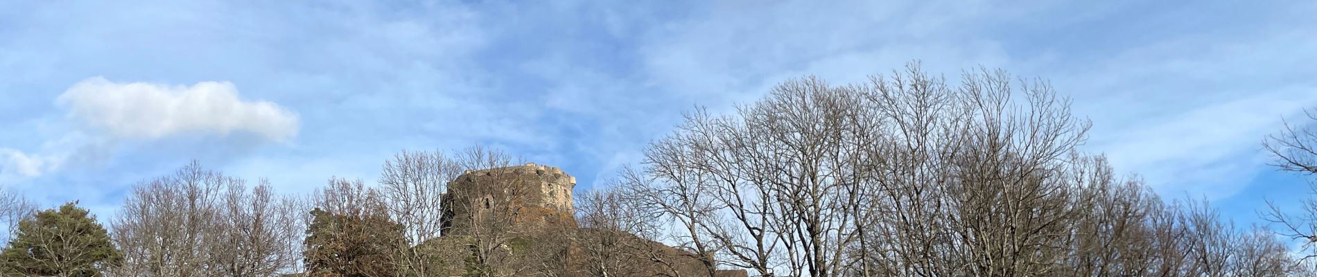 Randonnée Marche Murol - Château de Murol, Lac charbon et dent du marais. - Photo