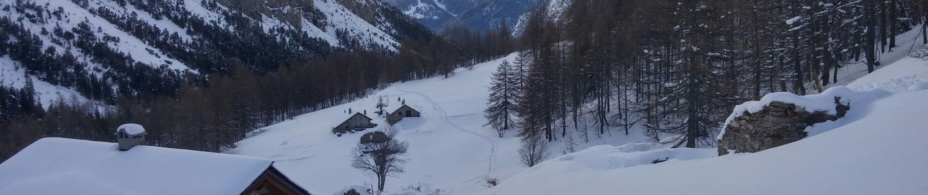 Trail Touring skiing Névache - mont thabor - Photo