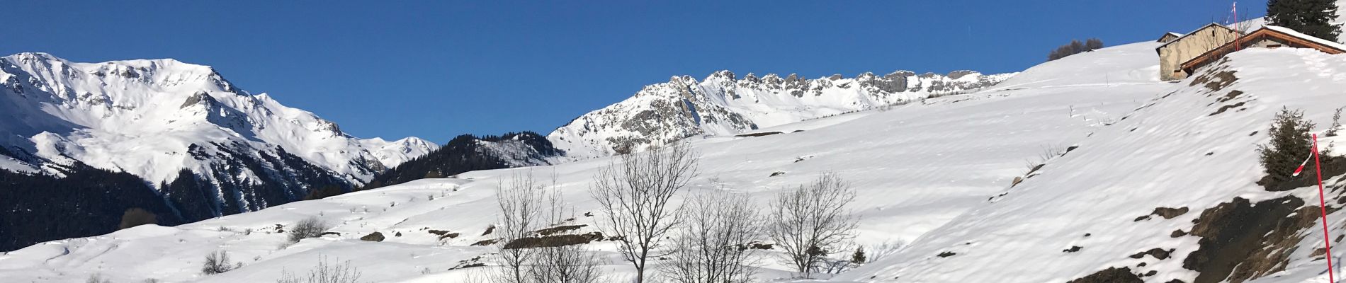 Excursión Raquetas de nieve La Plagne-Tarentaise - Rando raquette jour 3 - retour chalet  - Photo