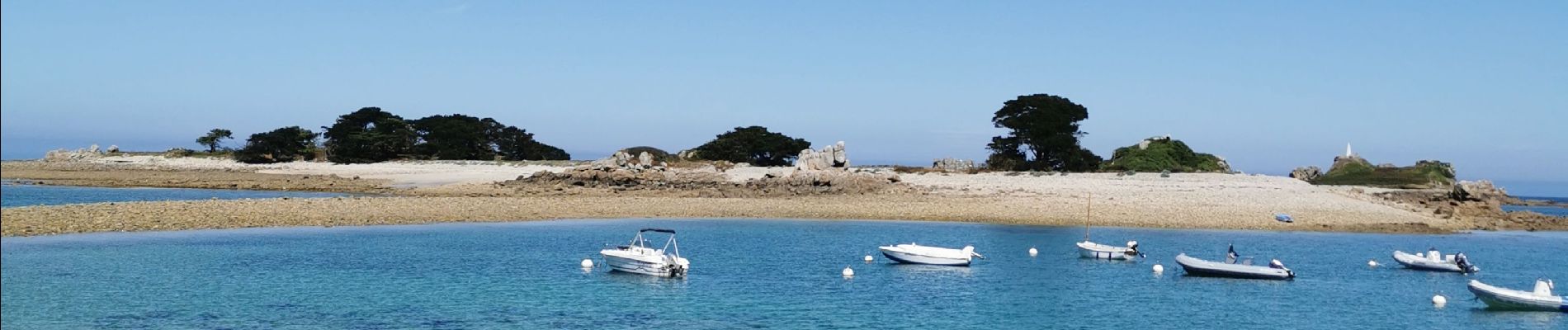 Percorso Marcia Trévou-Tréguignec - boucle trestel, Port Blanc (entre terre et mer)  - Photo