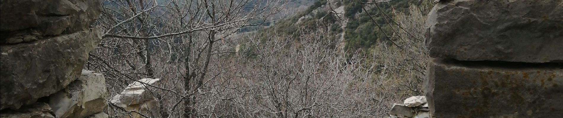 Trail Walking Rousset-les-Vignes - la lance - Photo