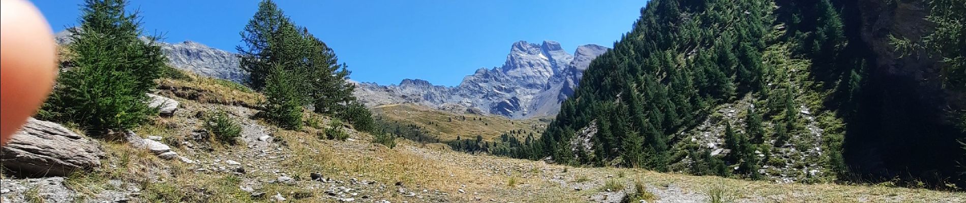 Randonnée Marche Abriès-Ristolas - Belvédère  du Viso - Photo