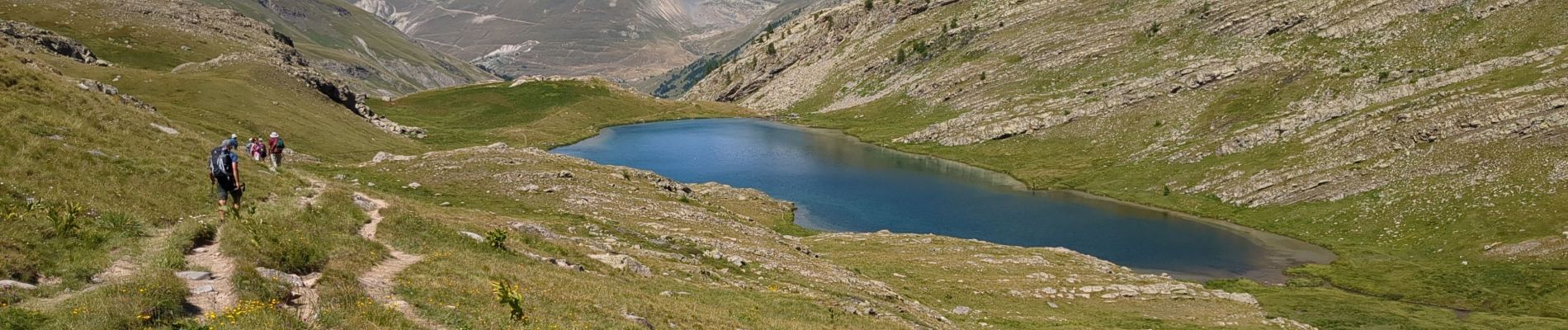 Tocht Stappen Val-d'Oronaye - lac des hommes et lac de derrière la croix - Photo