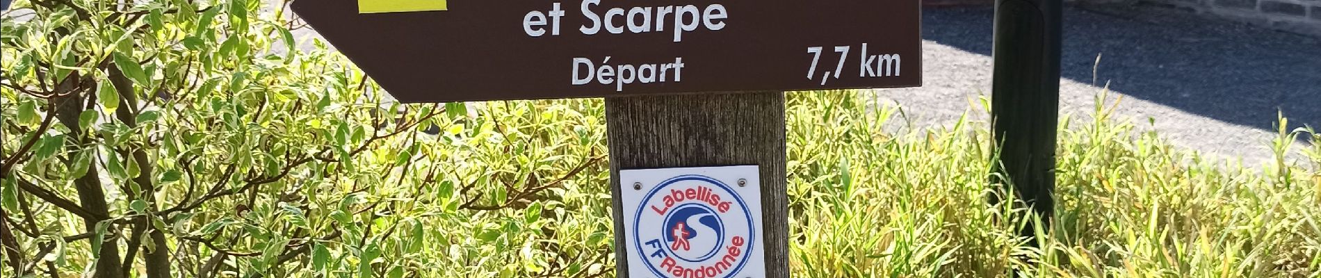 Tour Wandern Château-l'Abbaye - château l'abbaye. entre Escaut et Scarpe - Photo