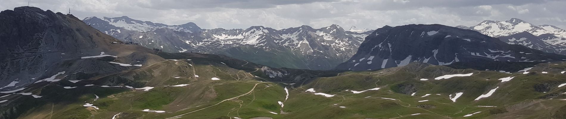 Randonnée Marche Tignes - AR Arête de Fresse par telecabine de Toviere  - Photo